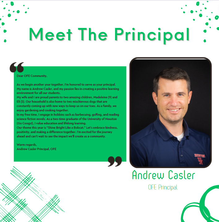 Principal Andrew Casler